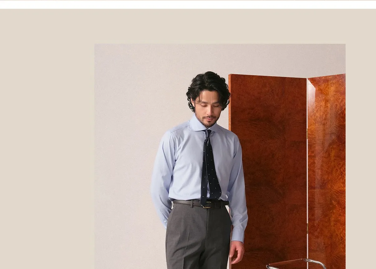 Worsted Wool Trousers