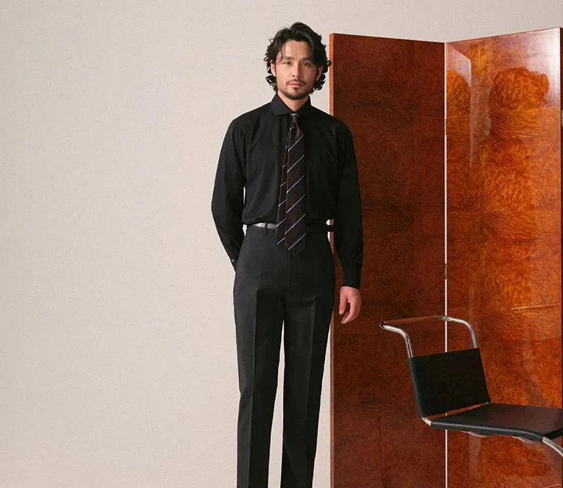 Worsted Wool Trousers