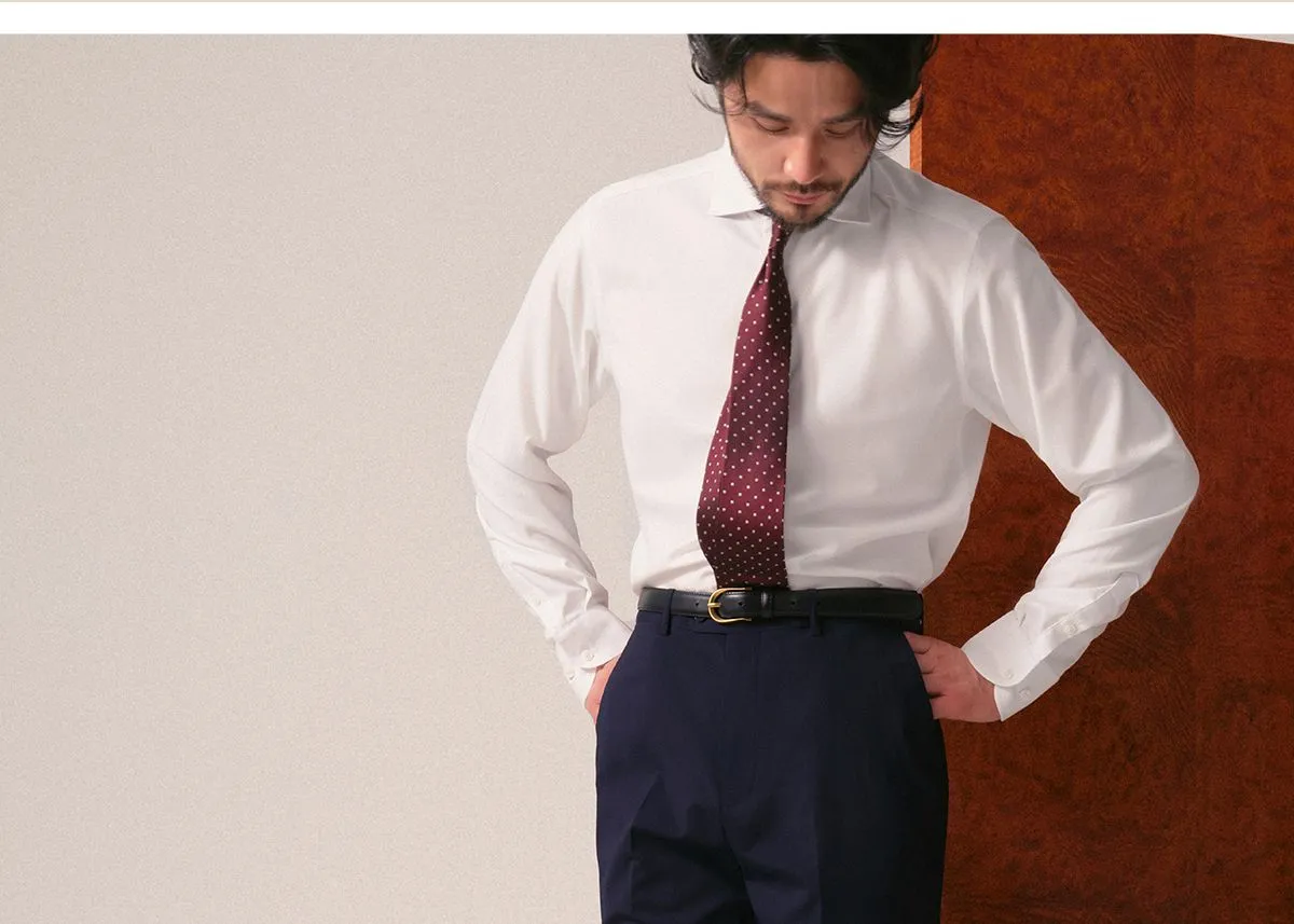 Worsted Wool Trousers