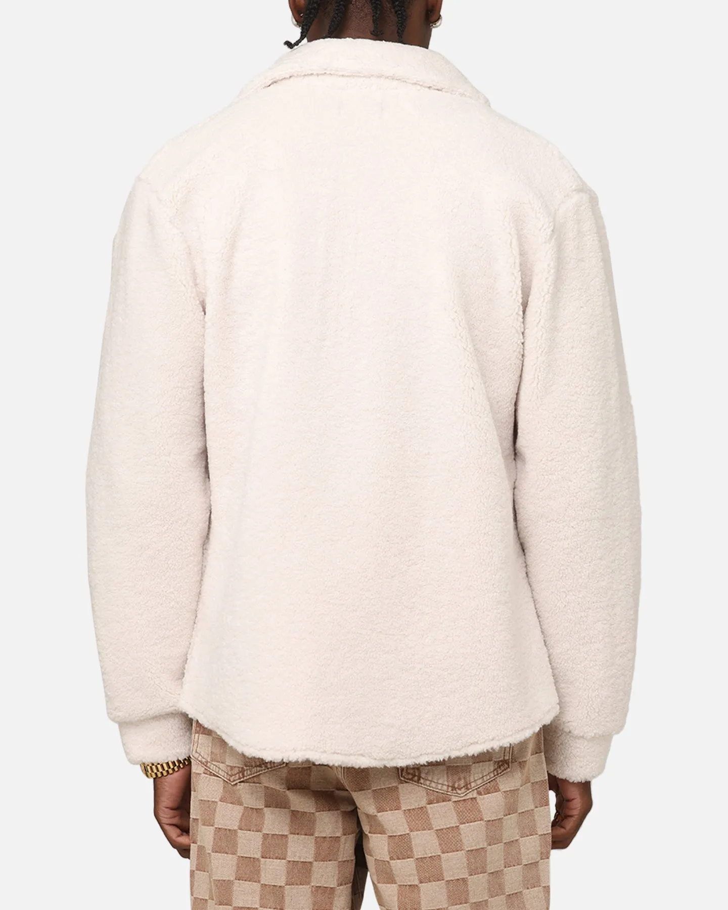 XXIII Shearling Fur Jacket Cream