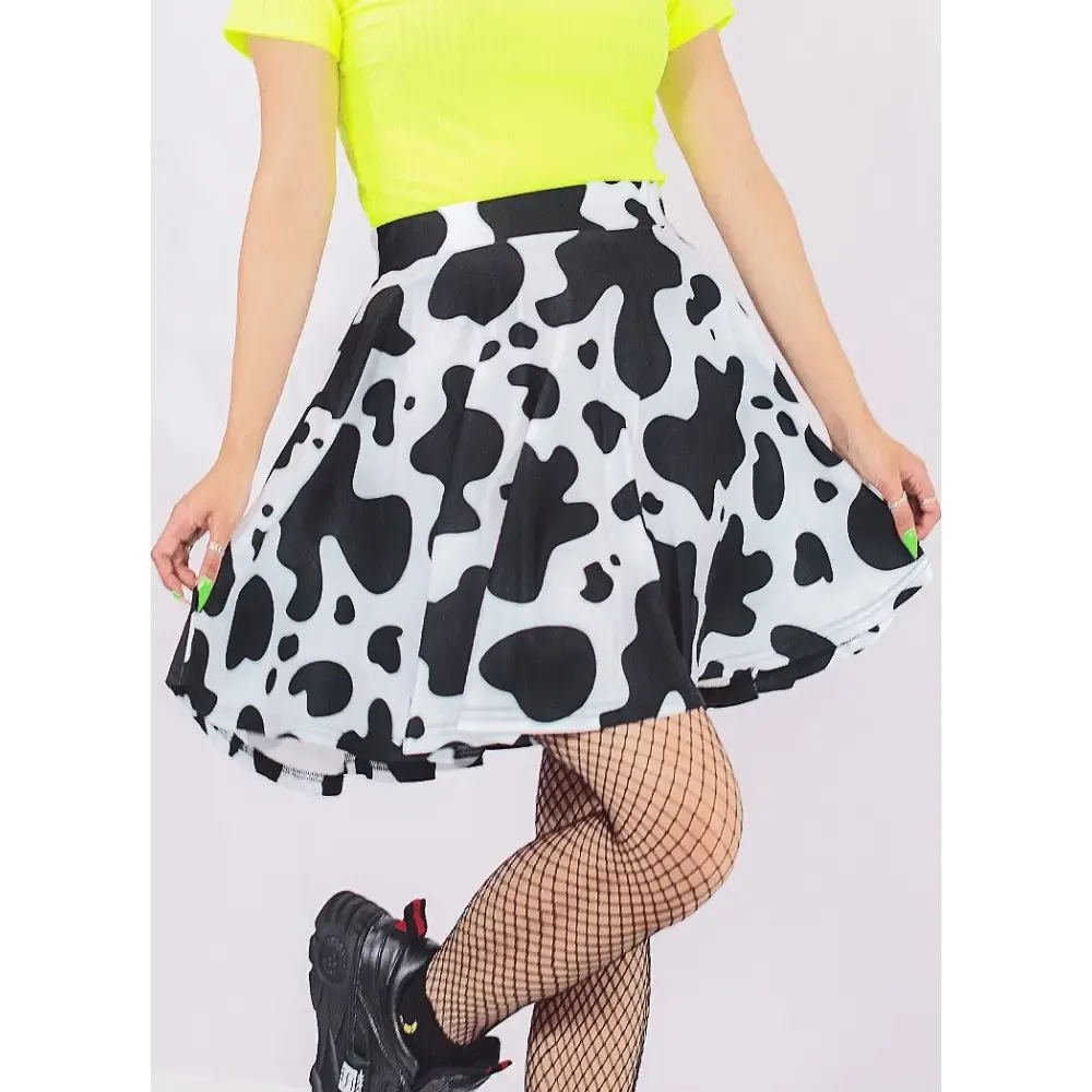 Y2K Silky Smooth Elastic Waist Skirt in One Size XS-Large