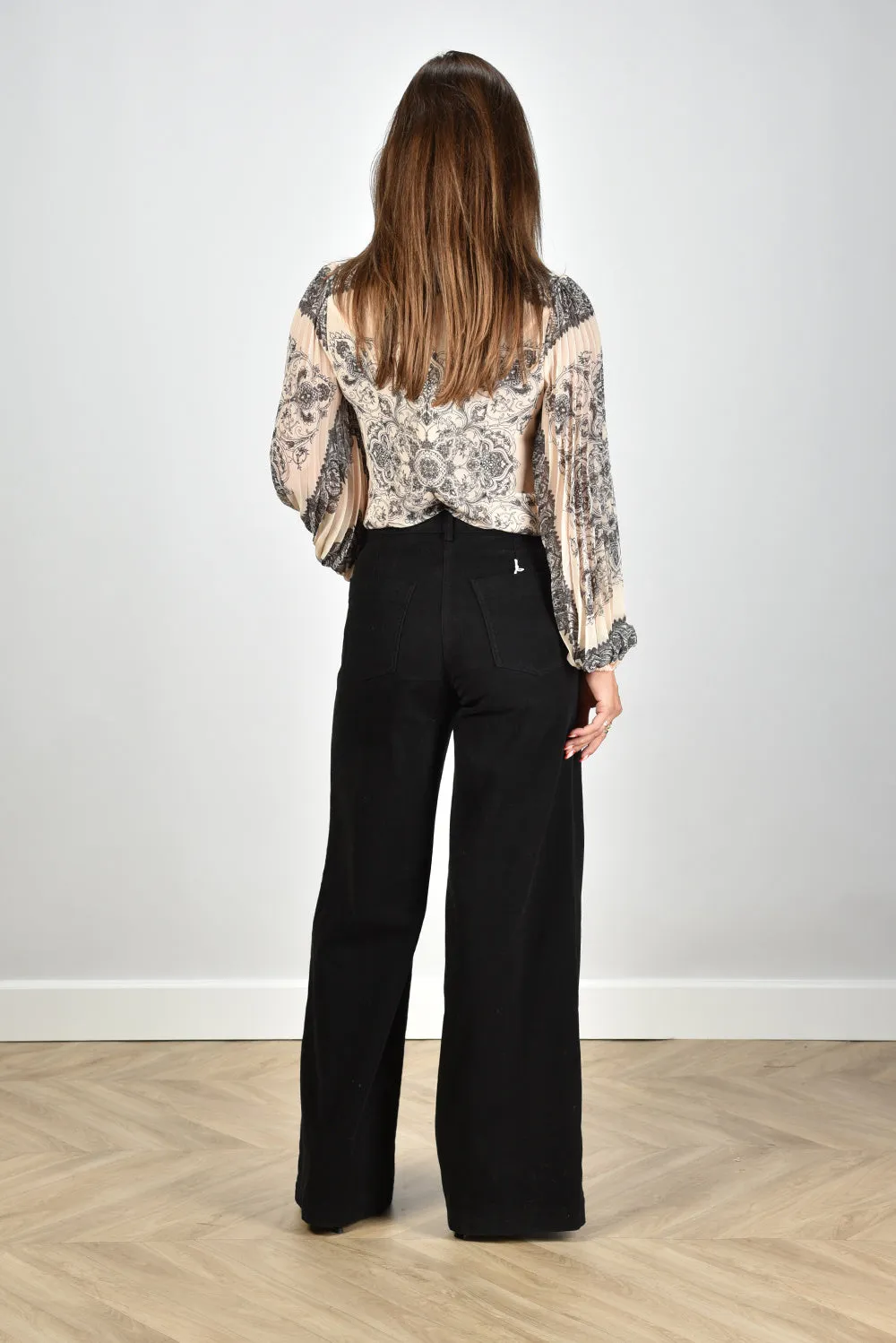 Zimmermann blouse Sunray Pleated 0582TF24R