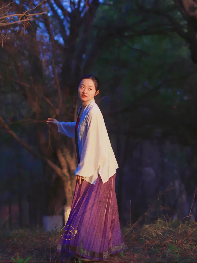 Zuoye 昨夜 In a Fortnight Ming Dynasty Sheer Summer Mamian Skirt